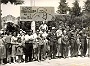 1954-Ciclismo Giro d'Italia-Tappa Padova-Grado,cartelli pro Fausto Coppi.(Adriano Danieli)